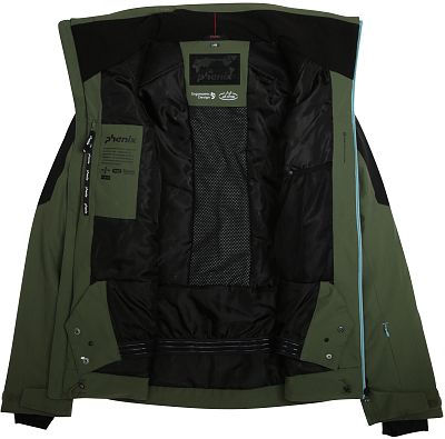 Превью Мужская горнолыжная куртка Куртка горнолыжная PHENIX Line Switch Khaki